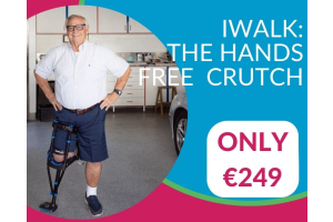 IWALK - The Hands-Free and Pain-Free Crutch