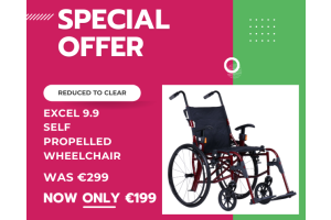 Great Offer: Excel 9.9 Self-Propelled Wheelchair Only €199