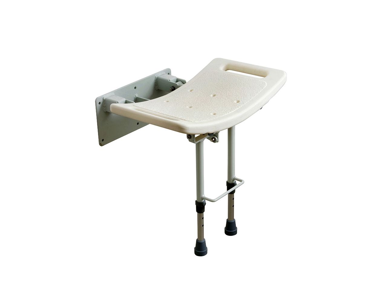 Wall Mounted Shower Seat With Legs Bathroom Mobility - Wall Mounted Shower Chair