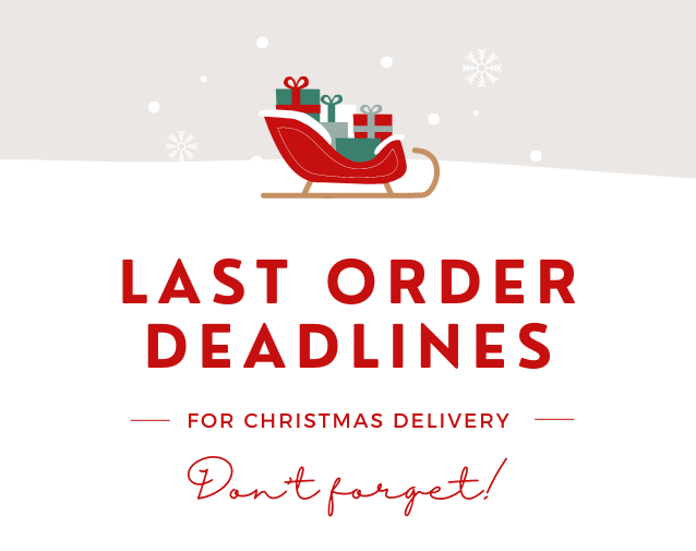 Important Christmas Delivery Information