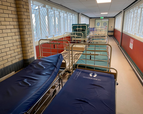 Hospital Beds Go To Ukraine