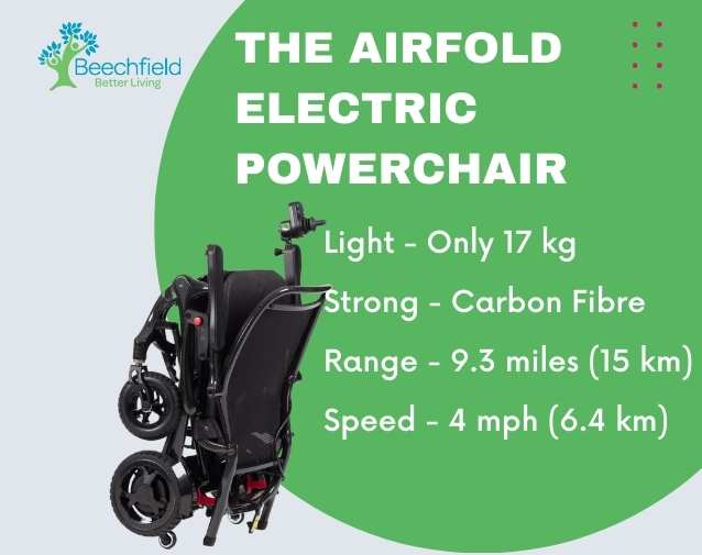 The Airfold - Ireland's Lightest Electric Powerchair